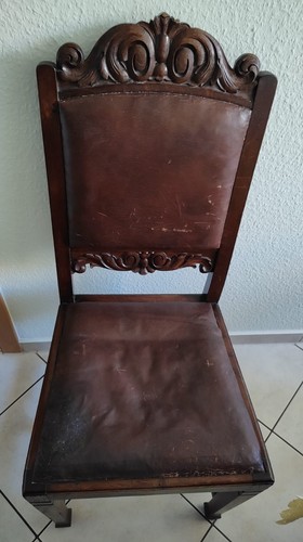 Schöne alte braune stabile - schöne,
