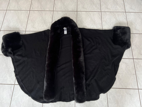 Damenponcho mit