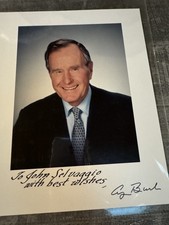 President George HW Bush
