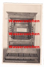 Spieltisch der alten Bach -Orgel in Arnstadt AK
