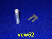 REVOX A77 "ACHSE & KLEMME" für ANDRUCKROLLE SHAFT & SNAP for PINCH ROLLER