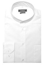 HUBER Herren Stehkragen Hemd