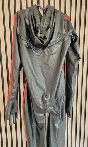 Latex rubber gummi anzug - latex,