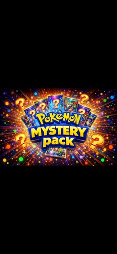 Pokémon mystery pack - pokémon, 50