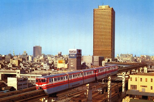 Monorail tokyo building - ak,