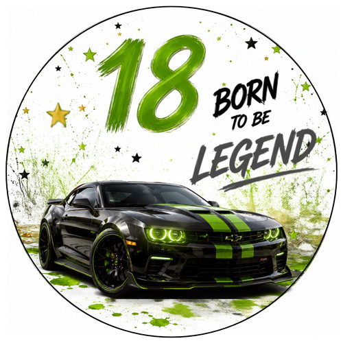 Tortenaufleger geburtstag - tortenaufleger, 18