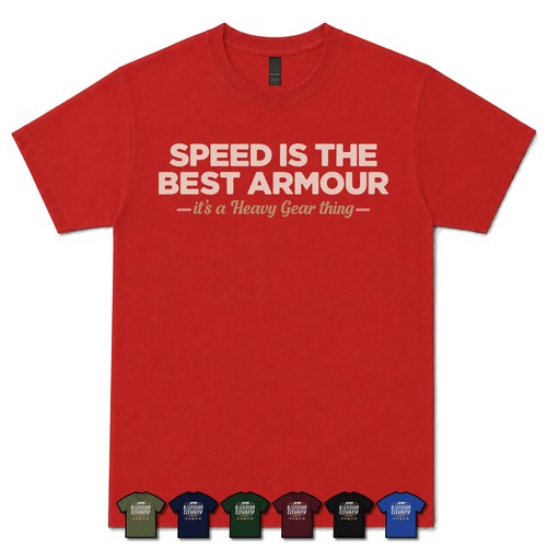 Speed the best armour heavy - speed,