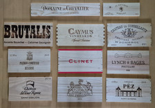 11 Weinkisten Deckel Bretter Wein Kisten Chateau FIGEAC LYNCH BAGES CLINET DEKO