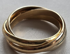 Luxxuss tricolor trinity ring - luxxuss,