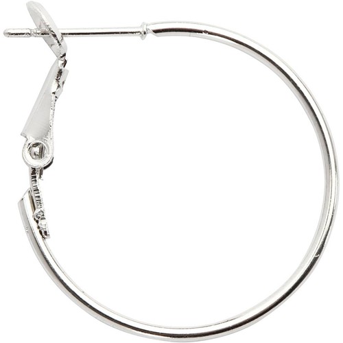 Creolen silber 8 - mm,