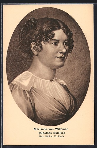 Künstler marianne von - künstler-ak,