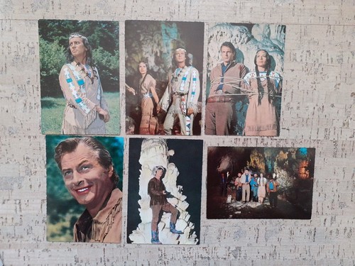 Winnetou postkarten set - winnetou,