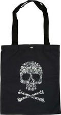 Stofftasche mit Totenkopf