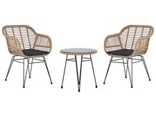 Balkonset beige/natürlich