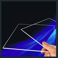 PLEXIGLAS ® Zuschnitt Acrylglas 3/4/5/8 mm Kleinformat Platten Scheiben Glasklar