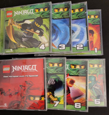 8 Lego Ninjago Hörbücher -
