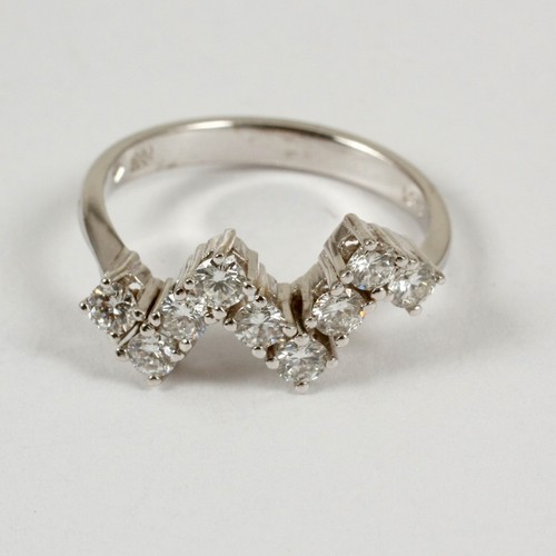 Ring 585 weißgold - in, 14