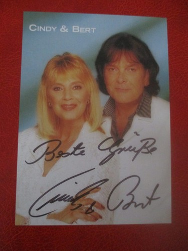 Cindy berger bert autogramm - +,
