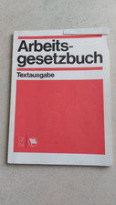 Arbeitsgesetzbuch mit Einführungsgesetz DDR 1977 1. Auflage