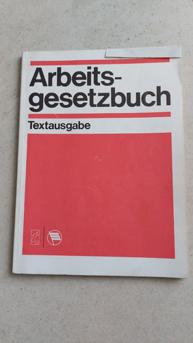 Arbeitsgesetzbuch mit