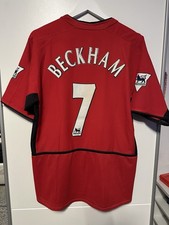 Nike Manchester United 2002-2004 Home kit David Beckham M Heimtrikot