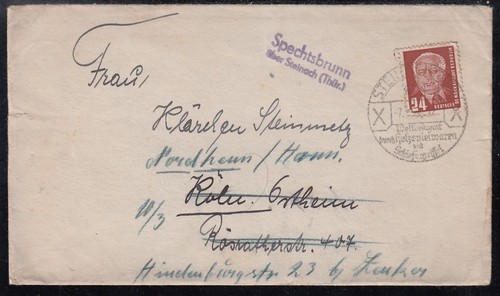 Poststellen stempel - poststellen, ii-stempel