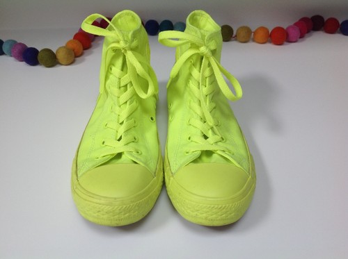 Converse all star - star, neon