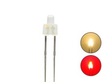 DUO LED 2mm bicolor warmweiß