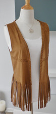 Vila Clothes Weste Fransen