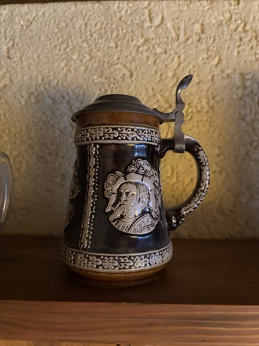 Vintage bierkrug mit - bierkrug,