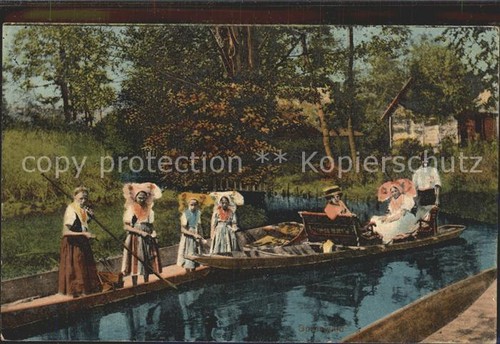 Luebbenau spreewald boote - spreewald,