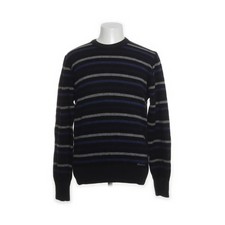 Woolrich John Rich&Bros, Strickpullover, Größe: XL, Schwarz/Mehrfarbig -ptB