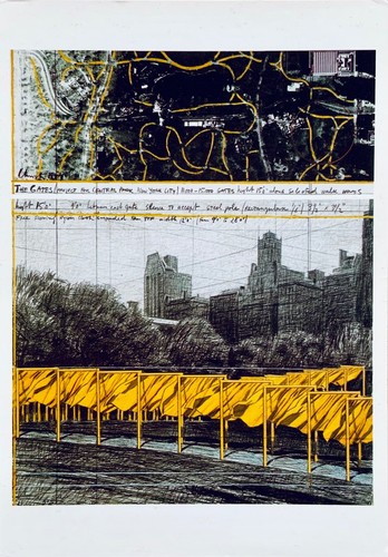 Christo kunstpostkarte the - christo,