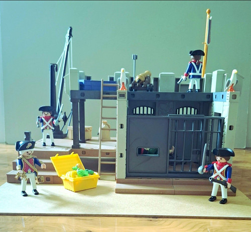 Playmobil gefängnis festung - gefängnis,