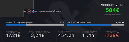 Steam account lvl - steam, |