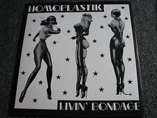 Homoplastik-Livin Bondage 10 inch LP-2001 Sweden-white Vinyl-Punk-KEN15