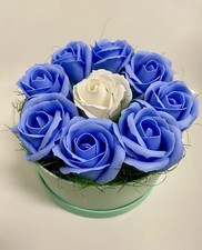 Rosen Deko Box Muttertag Geschenk Ideen Seifenrosen