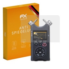 atFoliX 3x Displayfolie für Tascam DR-40 Schutzfolie matt&stoßfest Folie