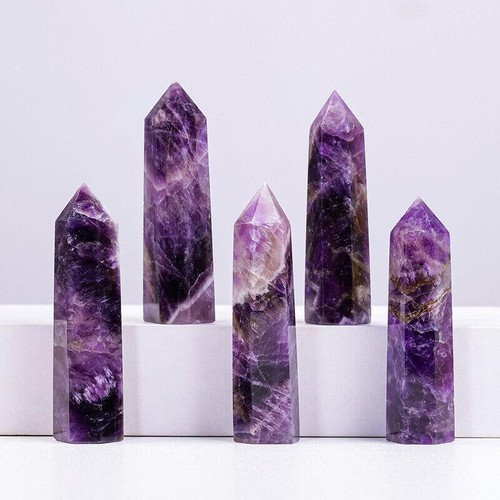 Amethyst obelisk quarzspitze - amethyst,