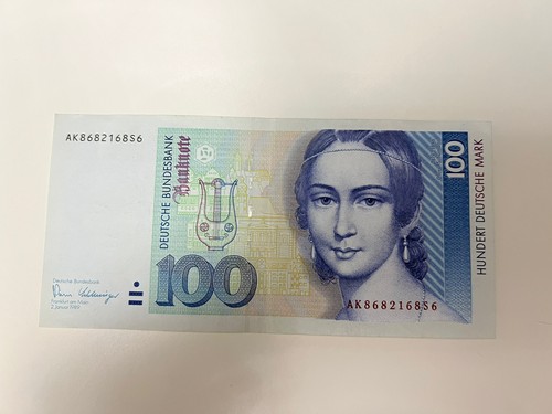 100 schein januar 1989 - 100,