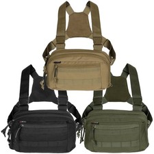 Chest Pack Recon Tactical Brusttasche Molle Einsatz Tasche Airsoft Harness