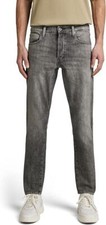 G-STAR RAW 3301 Herren Regular Tapered Jeans Burten Schwarz Stretch Denim 2