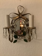 Banci Firenze, Maison Bagues, Florentiner Wandlampe Mit Spiegel ,Hollywood