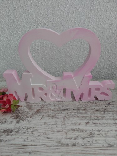 Dekofigur.Hochzeit.Mr&Mrs.weis