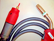 MIG/MAG Brenner MB 25/250 mit Teflonseele für Alu/VA/CuSi Schlauchpaket  Teflon