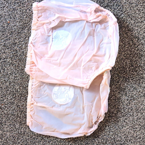 Vintage rosa kunststoff baby - vintage,