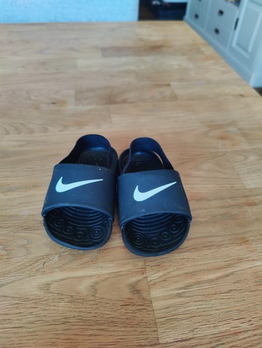 Badeslipper baby schwarz nike - badeslipper, schwarz,