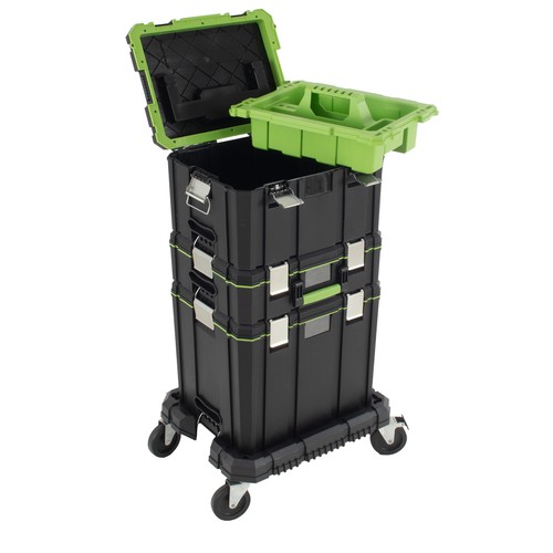 Stapelboxen set koffer - set,