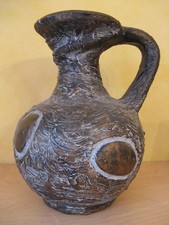 AUSSERGEWÖHNLICHE 70s KERAMIK VASE VALLAURIS FRANCE I