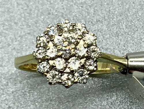 Ring aus 585er gold mit - aus,